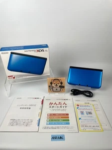 Nintendo 3DS XL LL Blue Region Free Console With USB charger & 4GBSDcard - Picture 1 of 12