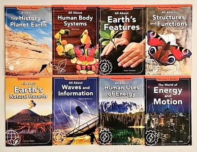 8 Phenomena Readers  All About ... (Orange) Above Level Educational Books - Image 1 of 4