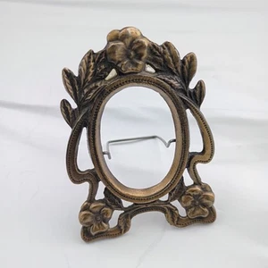 marco ovalado vintage estilo ornamentado - Imagen 1 de 4