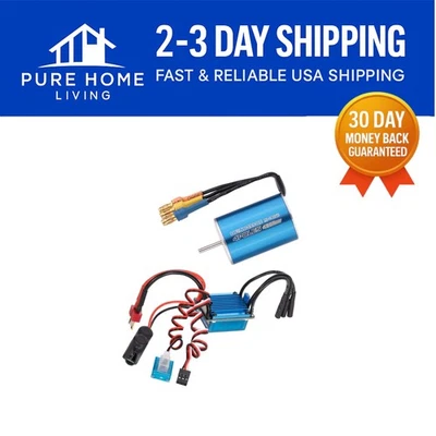 High-Performance 2435 4800KV Brushless Motor with 25A Electric Speed Controller - Image 1 of 4