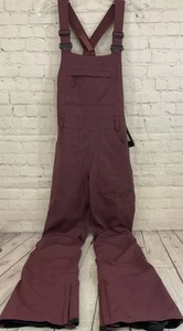 Burton Mens Dry Avalon Snowboard Ski Bib Extra Small Double Cuffed Pant Sleeves - Picture 1 of 21