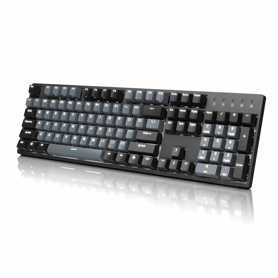 K310 Corona White Backlit Full Size Mechanical Keyboard | 104 Keys Full Size ... - Image 1 of 4