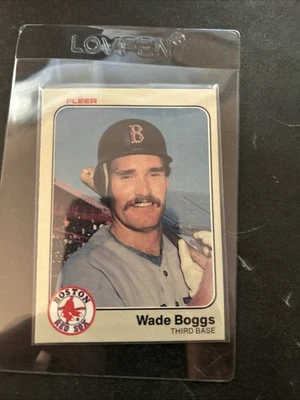Fleer 1983 - Wade Boggs #179 (RC) Foto 1 de 2