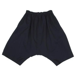 COMME des GARCONS Wool Gaba Dropped Crotch Half Pants Size S(K-157413) - Picture 1 of 12