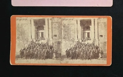 The Illinois Dental Society por Bowman, Ottawa, IL. 12 de mayo de 1875, ¡RARO!!! Foto 1 de 3