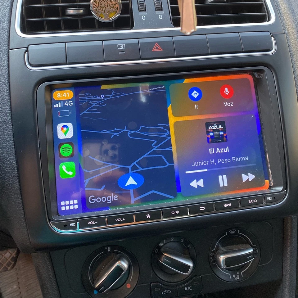 Für VW Polo 9N Golf 4 Passat B5 T5 Android 14 64G Autoradio Carplay GPS AHD Cam - Bild 1 von 4
