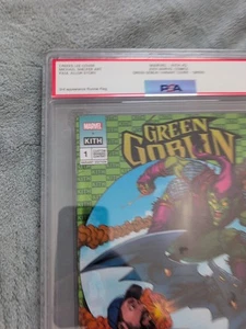 Marvel Kith #3 Green Goblin Variant Cover Green Comic PSA Graded AU 3% - Imagen 1 de 10