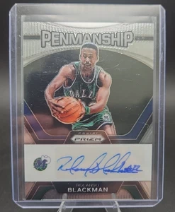 Rolando Blackman 2023/24 Panini Prizm Penmanship Auto Mavericks PNM-RBM - Picture 1 of 2