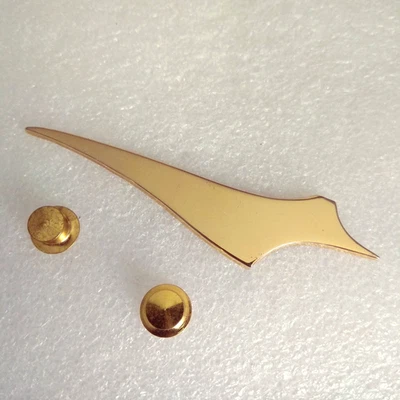 Pin's Lapel pin pins AVION SUPERSONIQUE LE CONCORDE AIR FRANCE Doré 78mm Signé - Photo 1/2