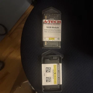 A-TECH PC4-25600 DDR4 sodimm 32gb (2x16) Brand New - Picture 1 of 2