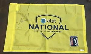 Tiger Woods Signed Golf Flag PSA!!! - Picture 1 of 3