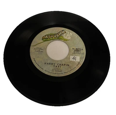 HARRY CHAPIN Taxi / Empty 45RPM Elektra Records (box25) - Image 1 of 2