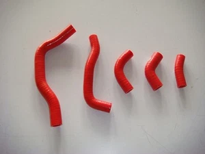Manguera radiador silicona honda crf 450 crf450r 2005 2006 2007 2008, rojo en EE. UU. - Imagen 1 de 1