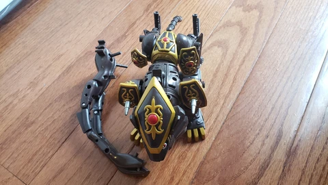 Digimon KaiserLeomon figure use w/ Loweemon (Hybrid-Digivolving) Season Four Cover