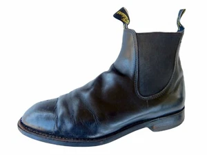 RM Williams Signature Craftsman Men's Vintage Black Genuine Leather Boots US 7 - Bild 1 von 11