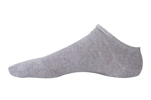 Men Women Athletic Ankle Sport Cotton Gym Unisex Trainers Socks Grey 4-9 Sizes - Picture 1 of 6