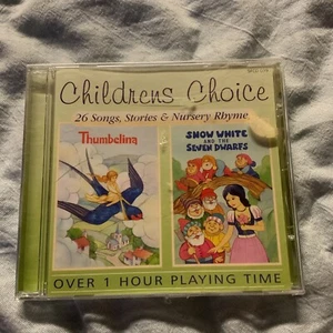 Children's Choice 26 SONGS, STORIES AND NURSERY RHYMES CD Snow White Thumbel NEW - Picture 1 of 2