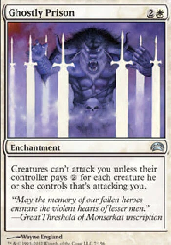 GHOSTLY PRISON Planechase 2012 MTG Magic the Gathering Cards DJMagic - Image 1 of 1