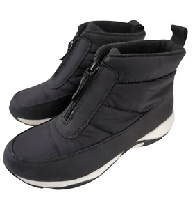 Easy Spirit Edele Bootie Ankle Boot Womens 8W Black Cold Weather Casual Outdoor - Picture 1 of 10