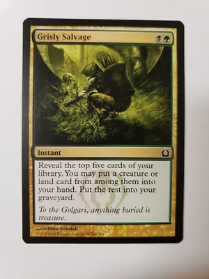 MTG Grisly Salvage NM Return to Ravnica Common English - Image 1 of 2
