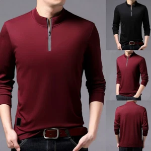 Mejores Camisas Manga Larga Hombre Informal Camisa Ropa Moda Para Hombres Algodón - Imagen 1 de 8