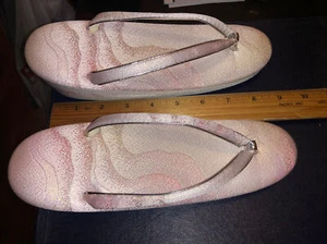 Vintage Japanese Sandal & Bag Set Size circa 1980 with box size 9 - Picture 1 of 8