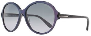 TOM FORD Milena TF343 83F Purple Prism Women Sunglasses Frame 59-15-140 TF343