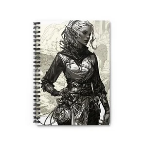 Fantasy Art Spiral Notebook - Perfect for Journaling, Sketching, Gifts, Writing - Picture 1 of 6