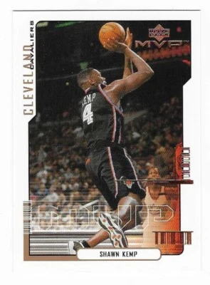 2000-01 Upper Deck MVP Shawn Kemp Cleveland Cavaliers Basketball Card #29 - Image 1 of 2