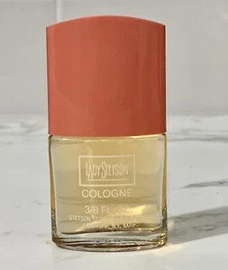Vintage LADY STETSON Cologne 3/8 fl oz splash bottle NWOB (#ms) - Picture 1 of 3