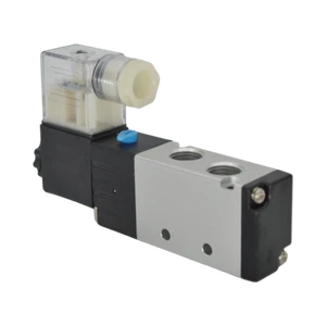 Solenoid Valve 4V210-08 5 Way 2 Position Pneumatic Air 1/4" BSPT AC 110V 1PC - Picture 1 of 7