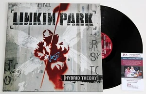 MIKE SHINODA SIGNED LINKIN PARK HYBRID THEORY LP VINYL RECORD ALBUM AUTO JSA COA - Picture 1 of 3