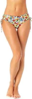 Anne Cole 女式 L 码 Alex 侧领带比基尼底部花卉印花 — 第 1/4 张图片