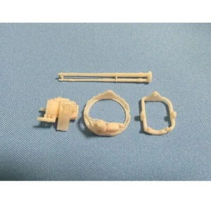 M197 Gatling gun (ICM) 3D-printed Metallic Details MDR3224 for Scale kit 1:32 - Picture 1 of 24