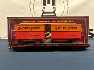 Mth Southern Pacific #511136 Flat Car w/ (2) 20� Trailer 20-98413 - Picture 1 of 3