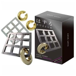 Hanayama Level 5 Cast Duet Puzzle NEW - Picture 1 of 1