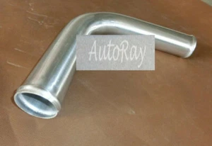 3" 76mm 90 Degree Full Aluminum Turbo Intercooler Pipe piping Tube L= 600 mm - Picture 1 of 6