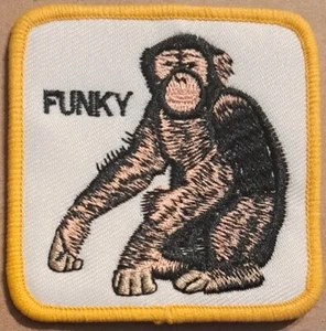 Funky bordado coser en parche - Imagen 1 de 2