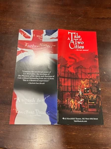 A Tale of Two Cities the New Broadway Musical 2008 OBC RARE - Picture 1 of 2