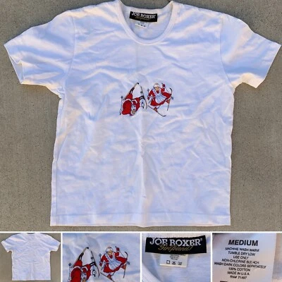 Camiseta De Colección Joe Boxer Novia Papá Noel Señora Claus Esquí Navidad Talla M Foto 1 de 4