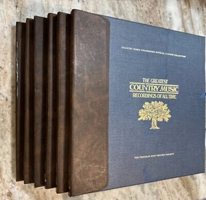 Franklin Mint Greatest Country Recordings, Lot Of  6, Various Artists, Read Desc - Picture 1 of 24