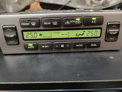 1998 - 2005 Lexus GS300 GS400 A/C Heater Climate Control Unit 55900-3A320 OEM - Image 1 of 4
