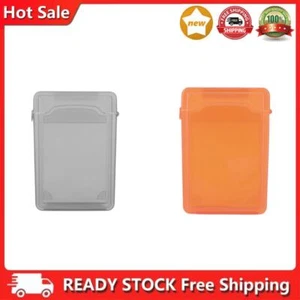 3.5 Inch IDE SATA HDD Hard Drive Disk Storage Box Plastic HDD Caddy Case(Grey) - Afbeelding 1 van 12