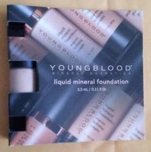 Youngblood Mineral Cosmetics Liquid Mineral Foundation - Shade: Capri 0.11 OZ. - Picture 1 of 3