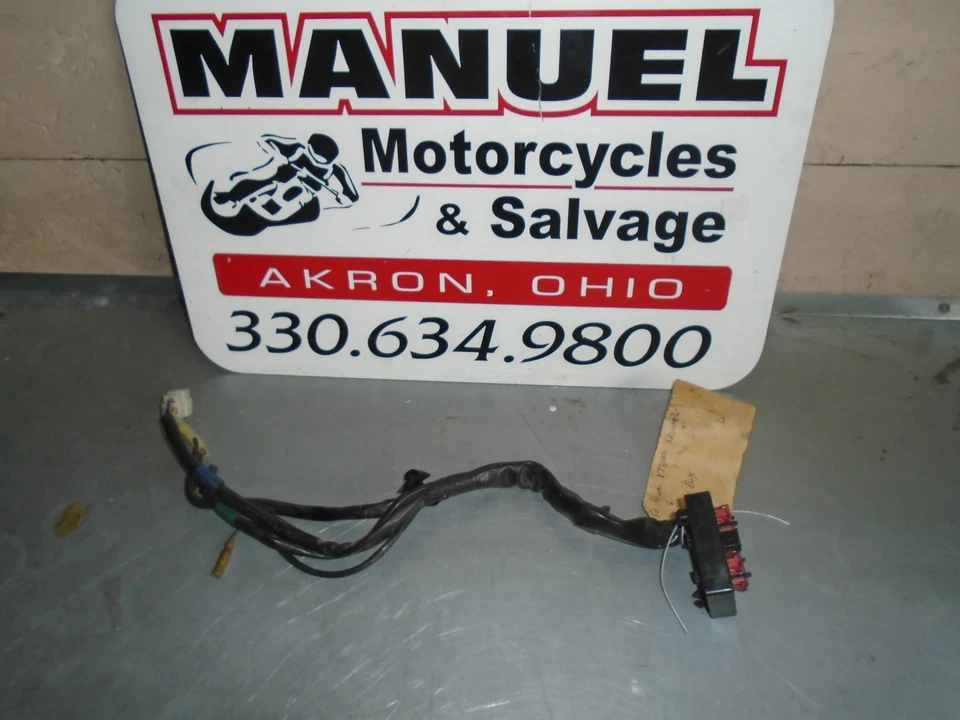 86 Honda VT 1100 C VT1100 Shadow Fuse Box And Wiring - Image 1 of 1