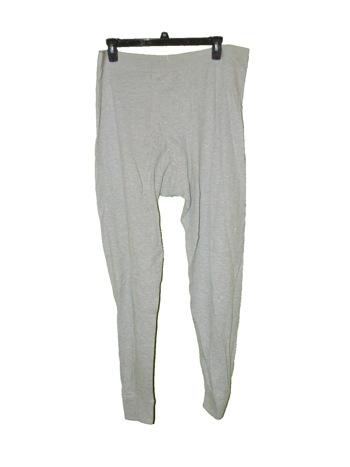 NUEVO NUEVO CON ETIQUETAS Croft & Barrow Para hombres 2XL XXL Gris Térmico Largo Johns Ropa Interior Pantalón Base Foto 1 de 2