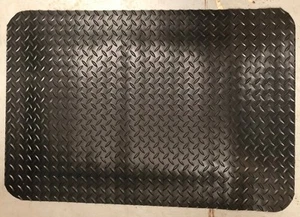 2' x 3' Crown Industrial # CD0023DB Anti Fatigue Industrial Diamond Tread Mat - Picture 1 of 5