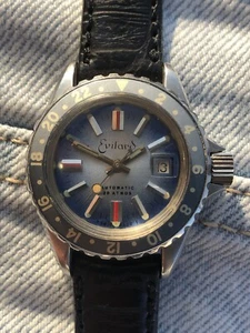 Diver Evilard Automatic 200 Meters Vintage Watch Lady Sub Like New - Picture 1 of 12