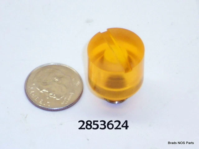 Novo MoPar 1967-1969 Plymouth GTX Dodge Dart FENDER LENTE DE LÂMPADA DE SINAL SUPERIOR 2853624 - Imagem 1 de 1