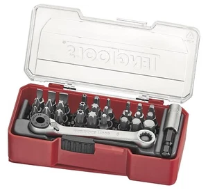 Teng Tools 29 Piece 1/4 Inch Hex Assorted Screwdriver Bits and Accessories Set - Picture 1 of 1